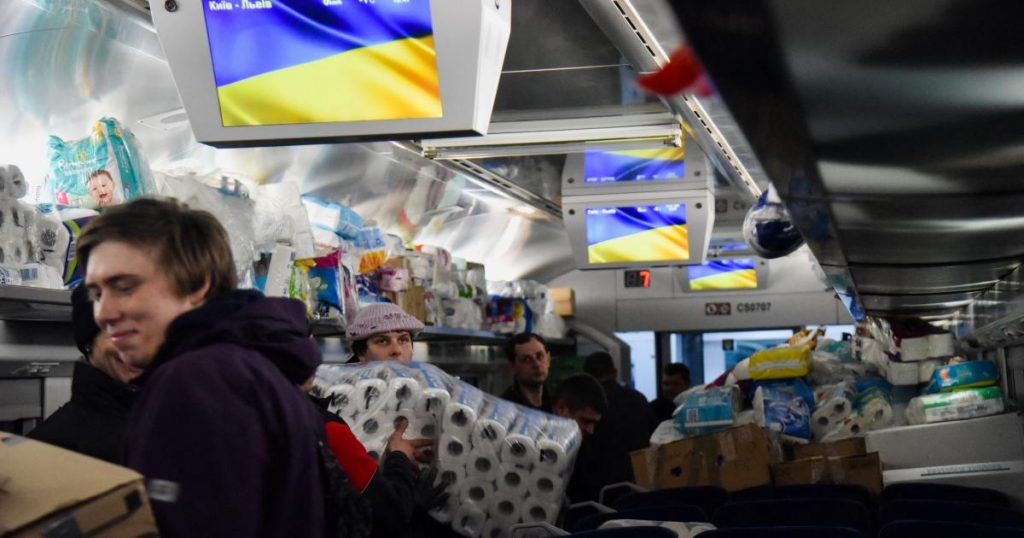 Humanitarian groups in Ukraine do not want your donated items
