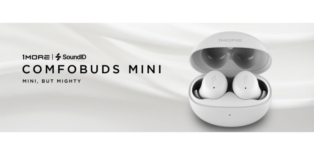 1More touts its latest ComfoBuds as the “world’s smallest pair” of ANC TWS earphones