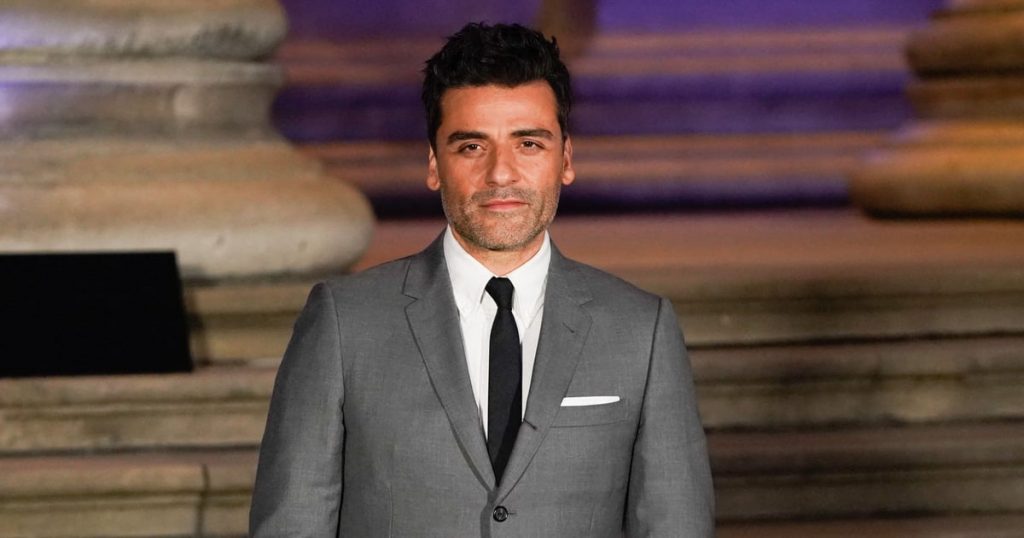 Oscar Isaac Channels David Rose in Thom Browne’s Skirt Suit