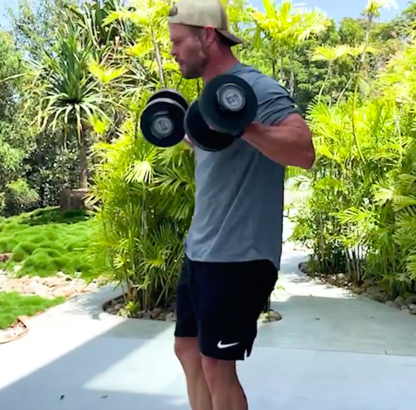 Chris Hemsworth Just Shared an Intense New Centr Workout to Help You Get Ripped for Summer