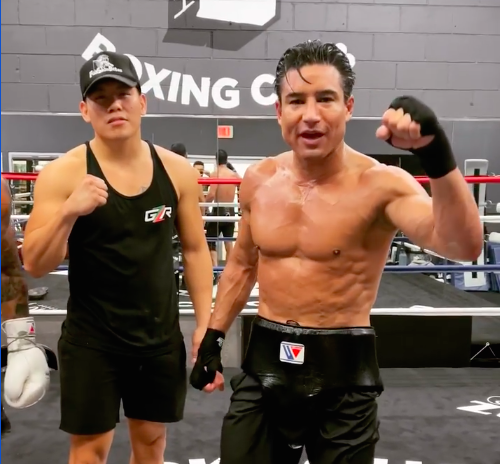Mario Lopez Showed Off His Abs at Age 48 After a Boxing Workout