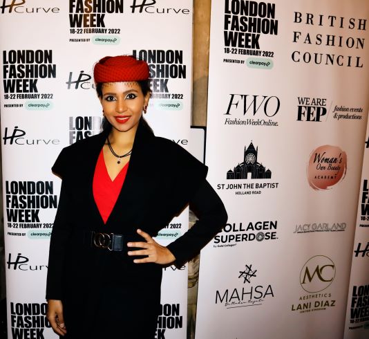 Global Fashion Icon Jahna Sebastian Takes Over London Fashion Week