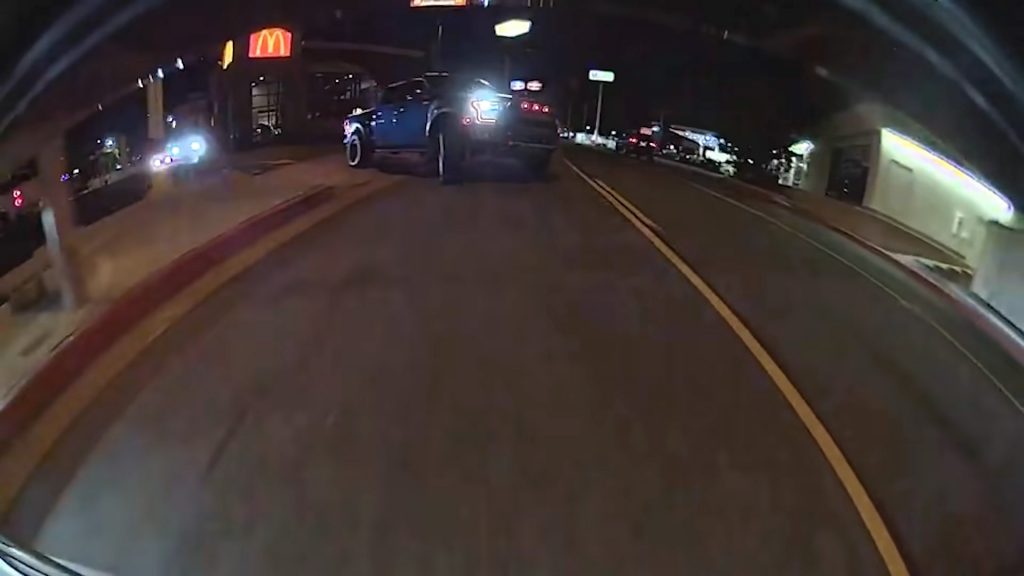 Tesla Model 3 records road rage chase and EV driver harassment by Ford and Chevy truck owners as 911 calls fall through