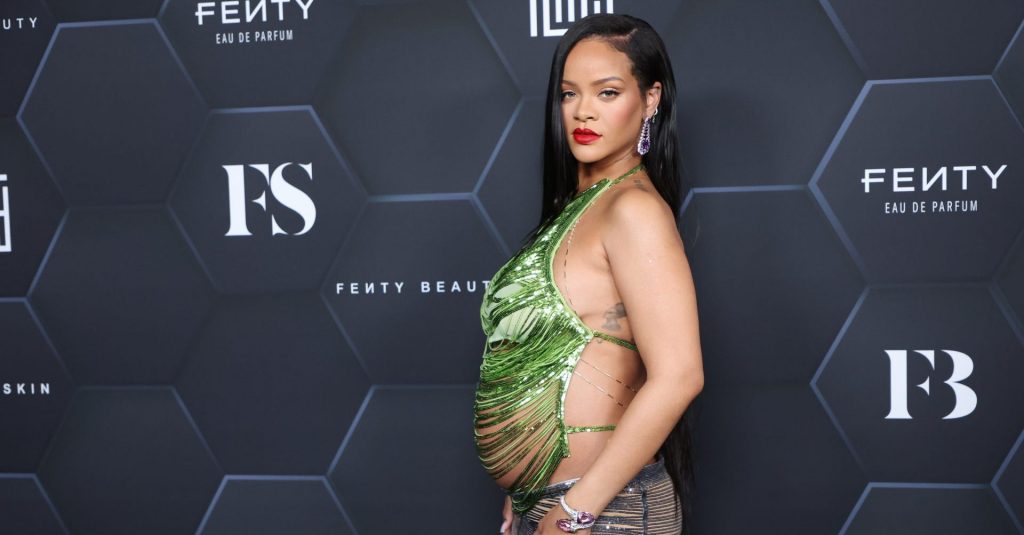 (Photos) Rihanna Talks Pregnancy Fashion, Finding Love With A$AP Rocky And Preparing For Their First Child