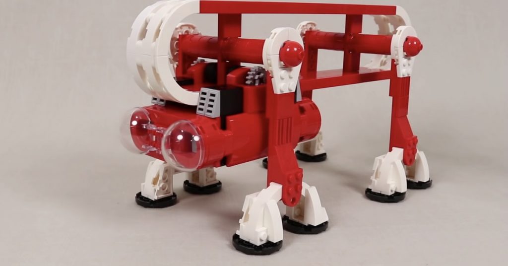 This video teaches you how to build a retro flip-walker toy out of LEGO