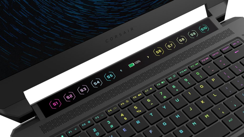 Corsair’s first laptop has all-AMD guts and an Elgato Stream Deck inside