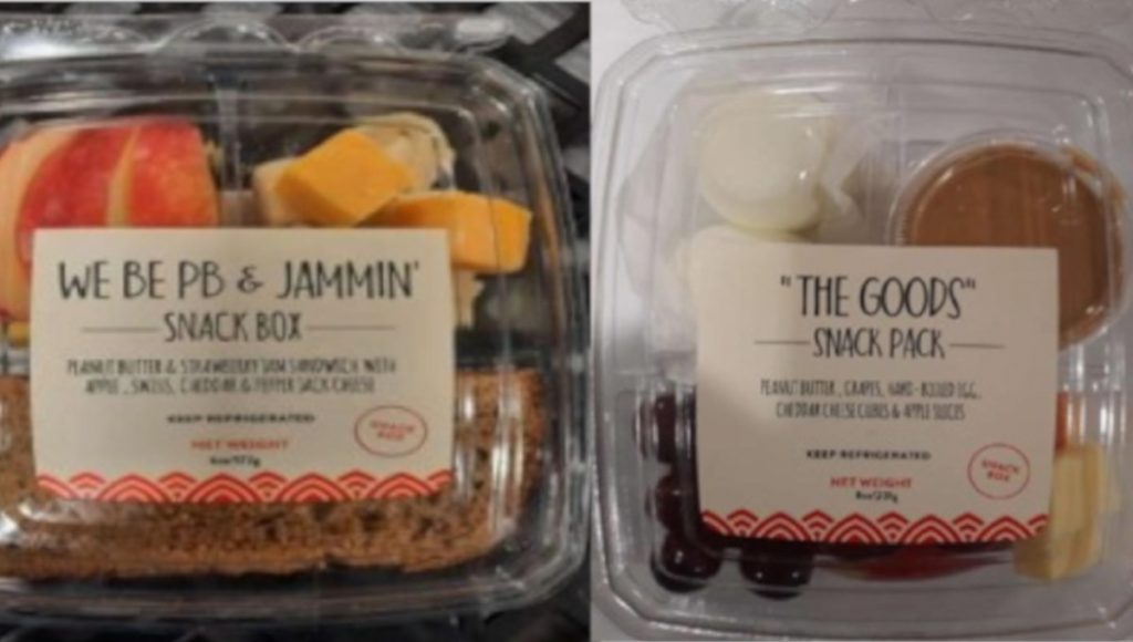 A G Specialty Foods recalls sandwiches and snack boxes containing Jif peanut butter
