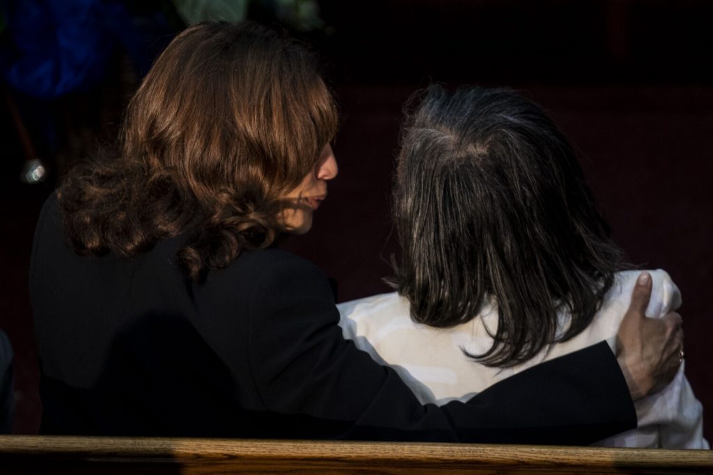 Photos: VP Kamala Harris attends funeral of the oldest Buffalo shooting victim