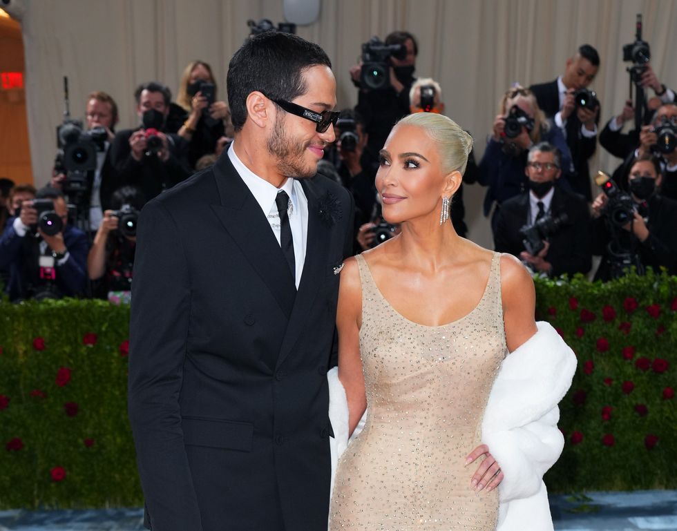 Pete Davidson Debuts New Blonde Look That Matches Girlfriend Kim Kardashian