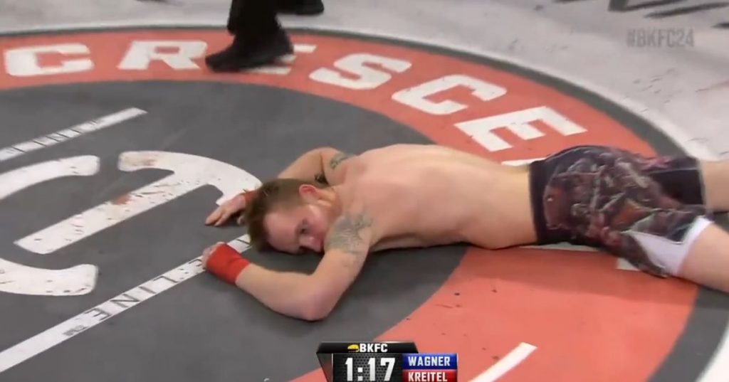 Video: Brutal BKFC knockout leaves fighter face down on canvas