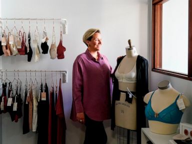 Breast cancer survivor and lingerie designer shatters taboos