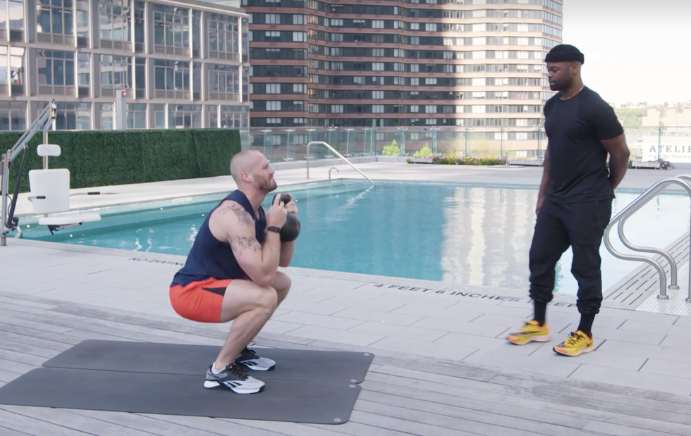 This 5-Minute Full-Body Kettlebell Workout Will Push You to the Limit