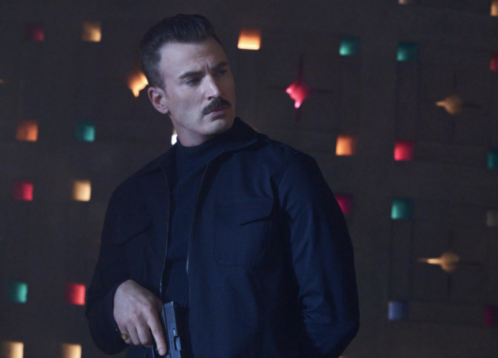 Netflix Is Selling Chris Evans’ ‘Trash Stache’ from The Gray Man