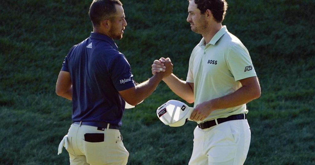 Schauffele takes 1-shot lead over buddy Cantlay at Travelers