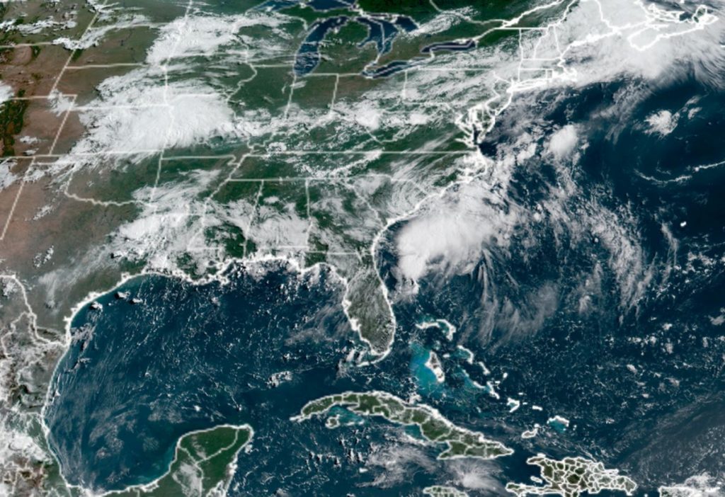 Surprise Tropical Storm Colin Brings Rain to South Carolina