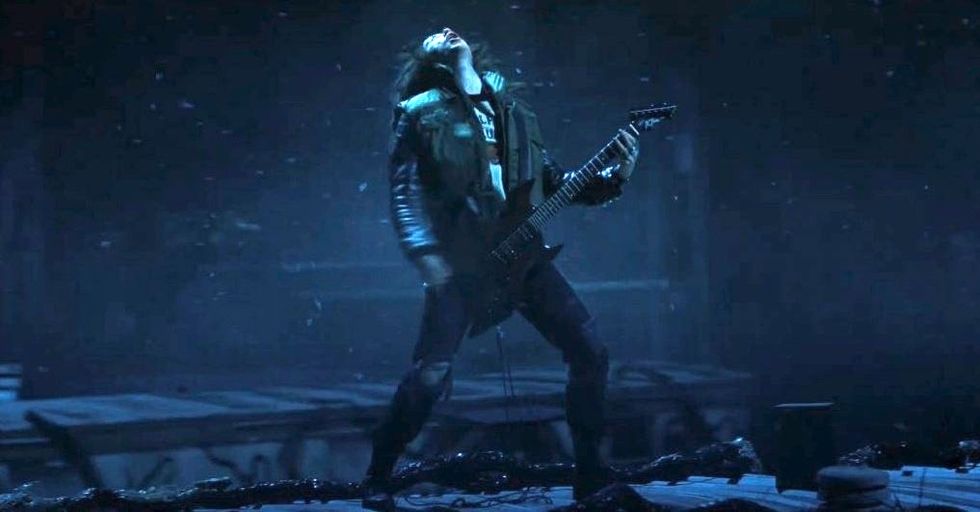Eddie Did An Epic Guitar Solo to Metallica’s “Master of Puppets” in Stranger Things 4