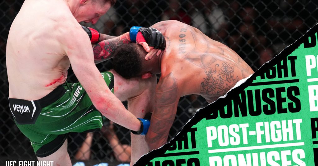 UFC Vegas 58 bonuses: Mullarkey vs. Johnson awarded FOTN