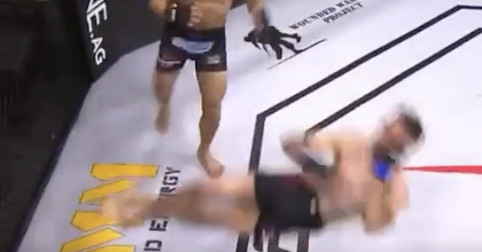 Video: An Ho lands vicious 14-second head-kick knockout, sends opponent airborne at LFA 135