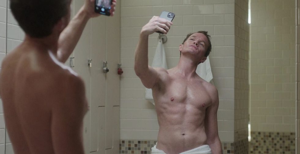 Neil Patrick Harris Shows Off His Lean Physique on the Set of His New Show Uncoupled