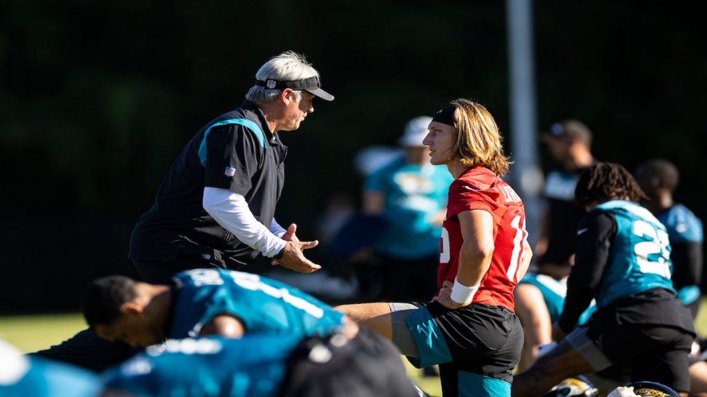 Jaguars kick off training camp in peculiar fashion