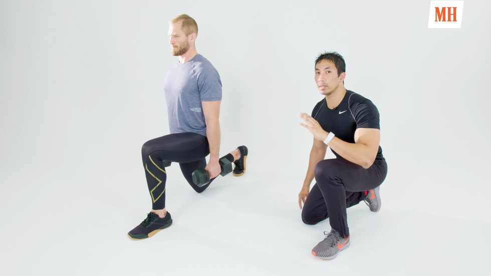 How to Do a Lunge the Right Way