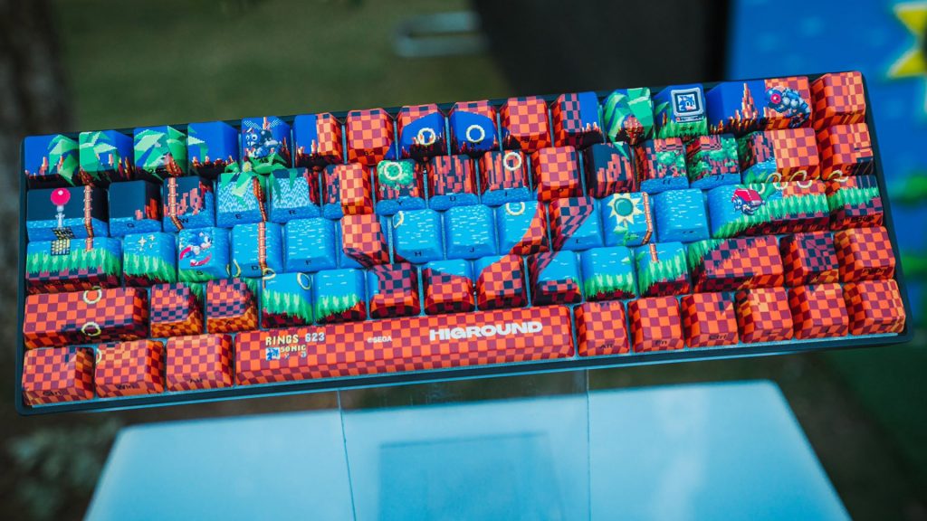 These Sonic the Hedgehog mechanical keyboards gotta type fast