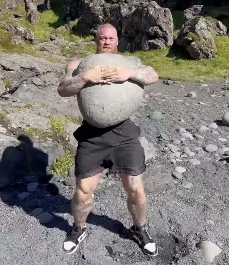 Watch Thor Bjornsson Lift One of Iceland’s Heaviest Boulders
