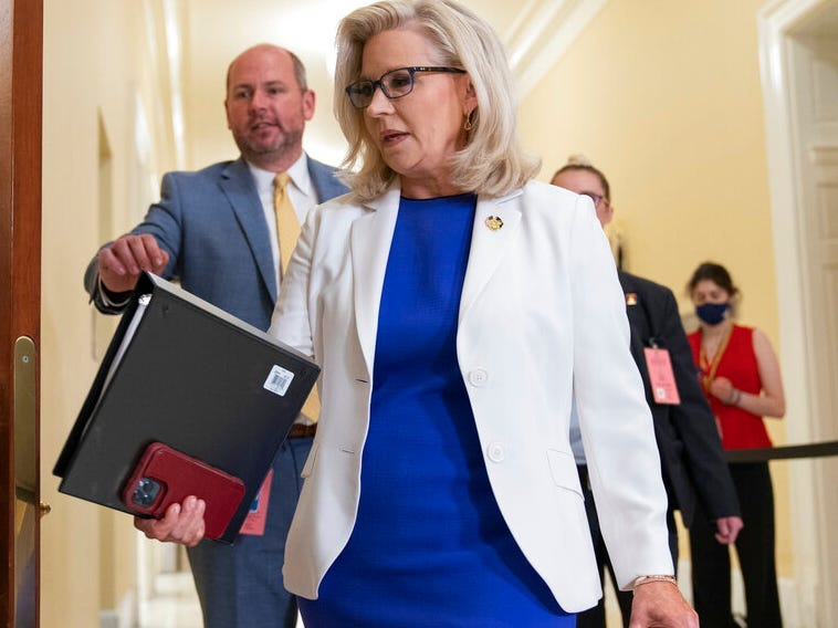 Liz Cheney says she favors serving with Democratic women with national security backgrounds over GOP lawmakers like Marjorie Taylor Greene and Lauren Boebert