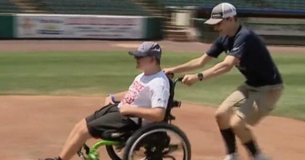 Nonprofit stages baseball games for people with disabilities