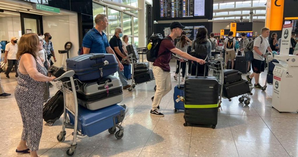 Heathrow airport says passenger cap has eased travel chaos