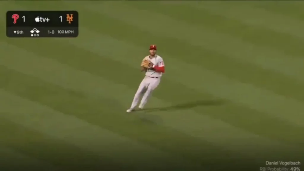 Phillies’ OF Matt Vierling prevents Mets from winning in walk-off fashion after throwing out Starling Marte at home