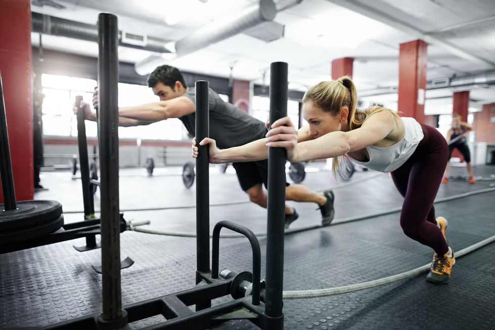 A Fitness Coach and Physical Therapist Explain How to ‘Level Up’ Your Sled Push and Pull Workouts