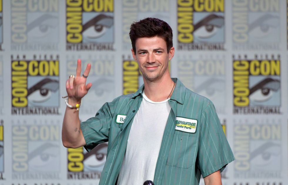 Watch The Flash Star Grant Gustin Crush an Intense Full Body Workout