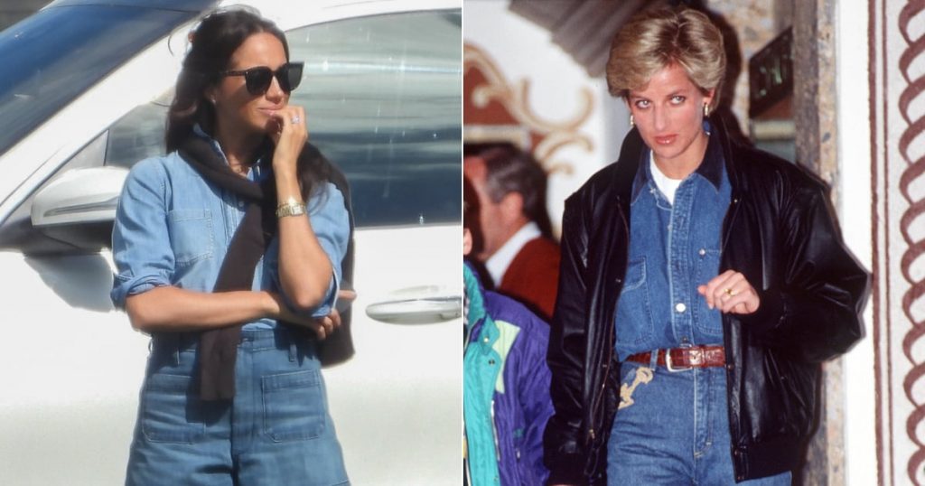 12 Times Meghan Markle Paid Tribute to Princess Diana’s Iconic Style