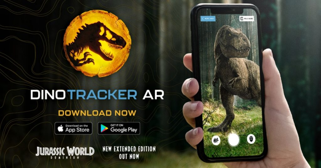 DinoTracker AR app puts Jurassic World characters in real spaces