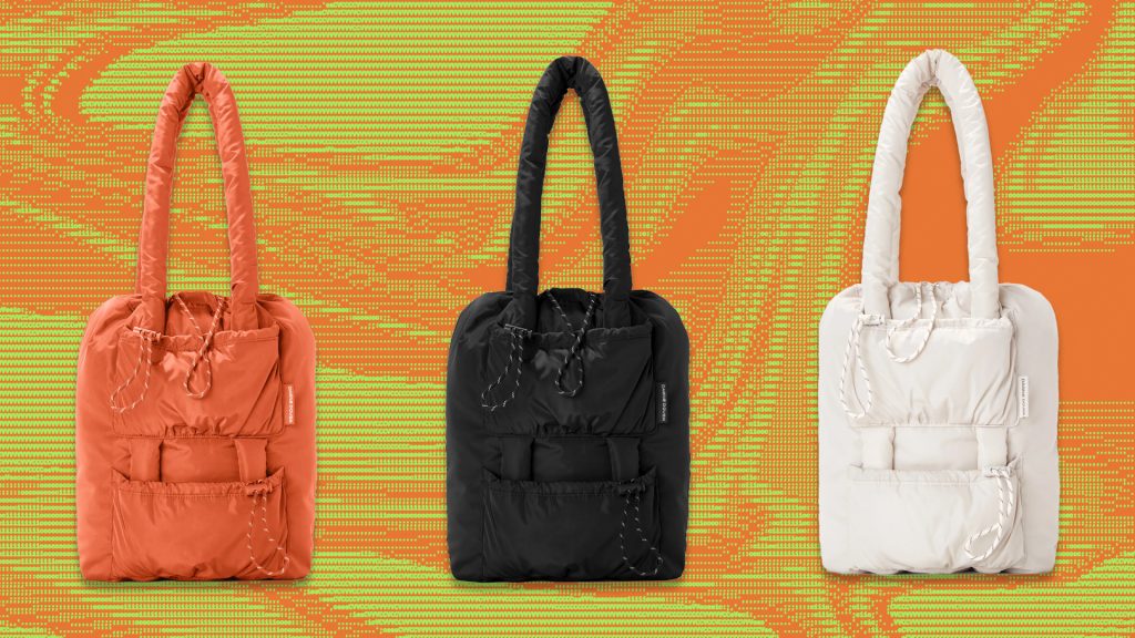 This Puffer Tote Is the Absolute Perfect Bag for Air Travel