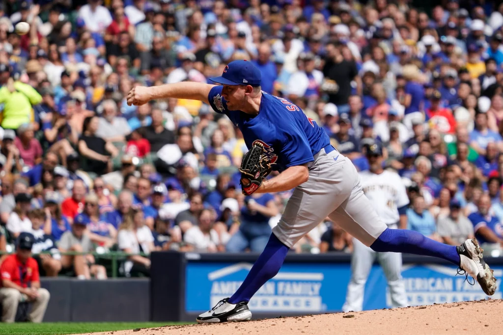 Adrian Sampson — 1 of 2 Chicago Cubs who can’t travel to Toronto because of vaccine requirements — gets pulled early from 9-7 loss