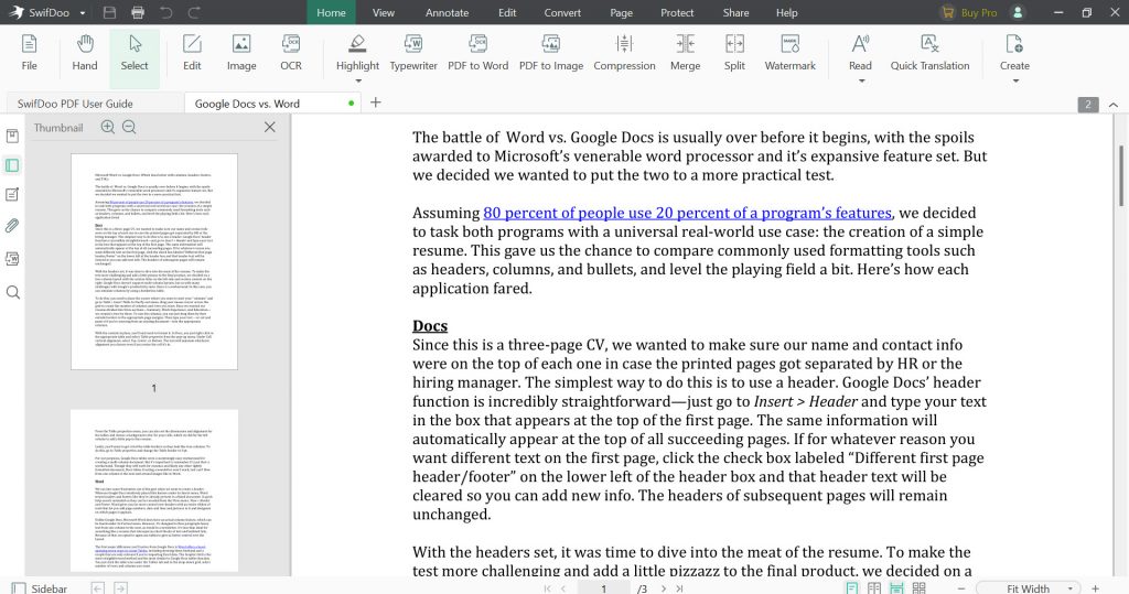Swiftdoo PDF review: Essential features and easy to use
