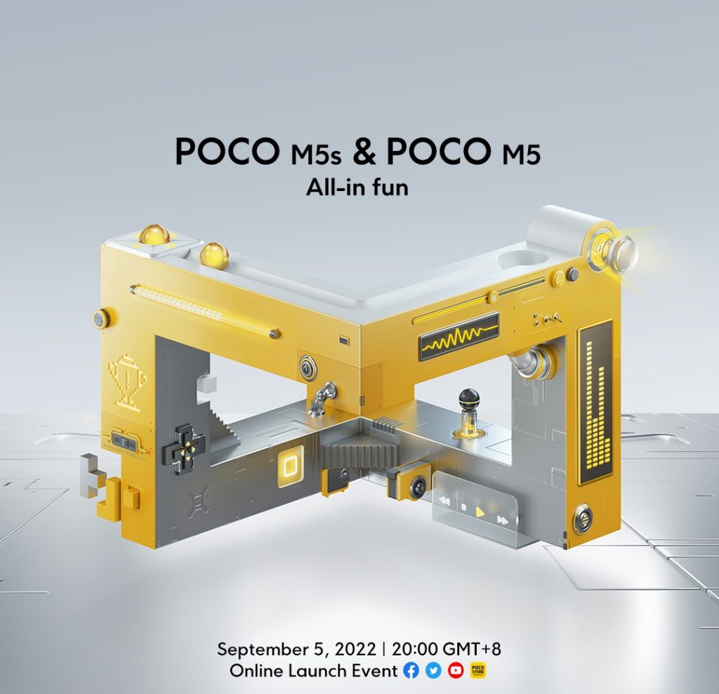 Poco M5 and Poco M5s officially confirmed for September 5 global launch