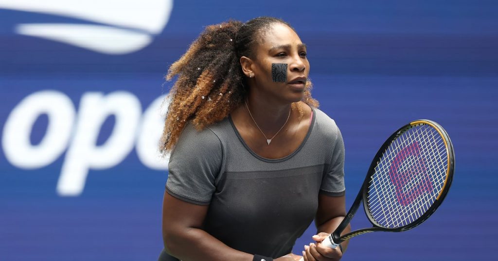 Serena Williams Has Been Taping Her Face