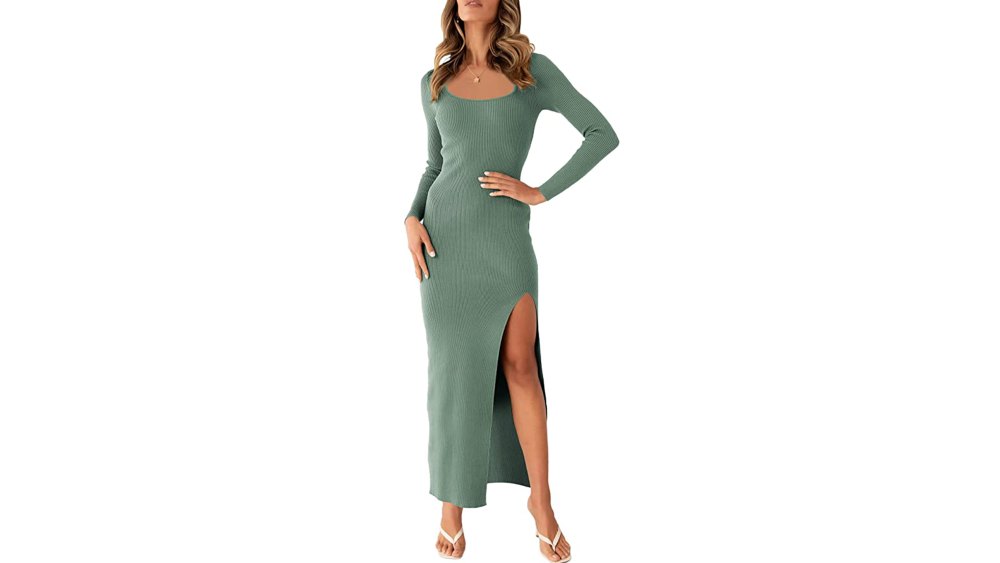 This Flattering Sweater Dress Is Perfect for Fall Date Night — Only $30!