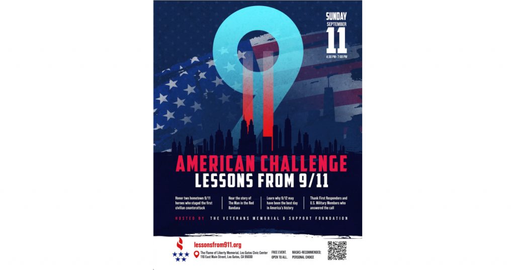 American Challenge – Lessons from 9/11 Sponsored by the Veterans Memorial & Support Foundation