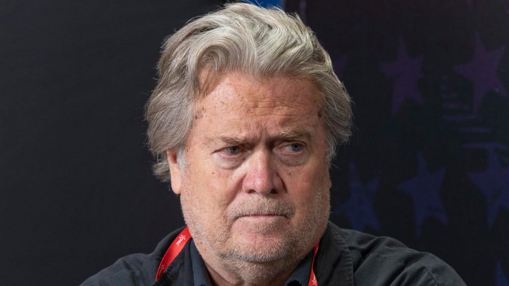 Steve Bannon—Facing New Criminal Indictment In New York—Will Reportedly Hand Himself In Thursday