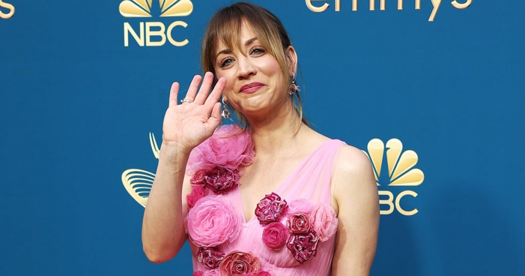 Kaley Cuoco Brought Barbiecore to the Emmys in a Pink Tutu and Sneakers