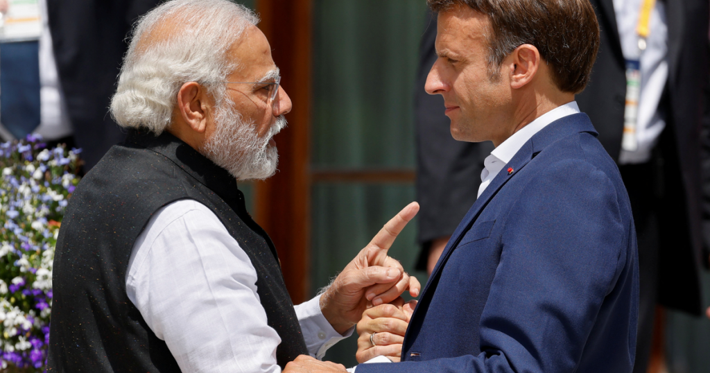 Macron praised Modi for cautioning Putin over the Ukraine war