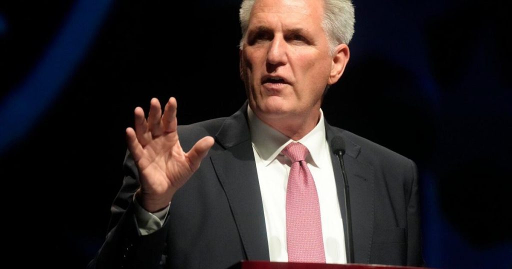 McCarthy unveils House GOP’s big ideas, but challenges ahead