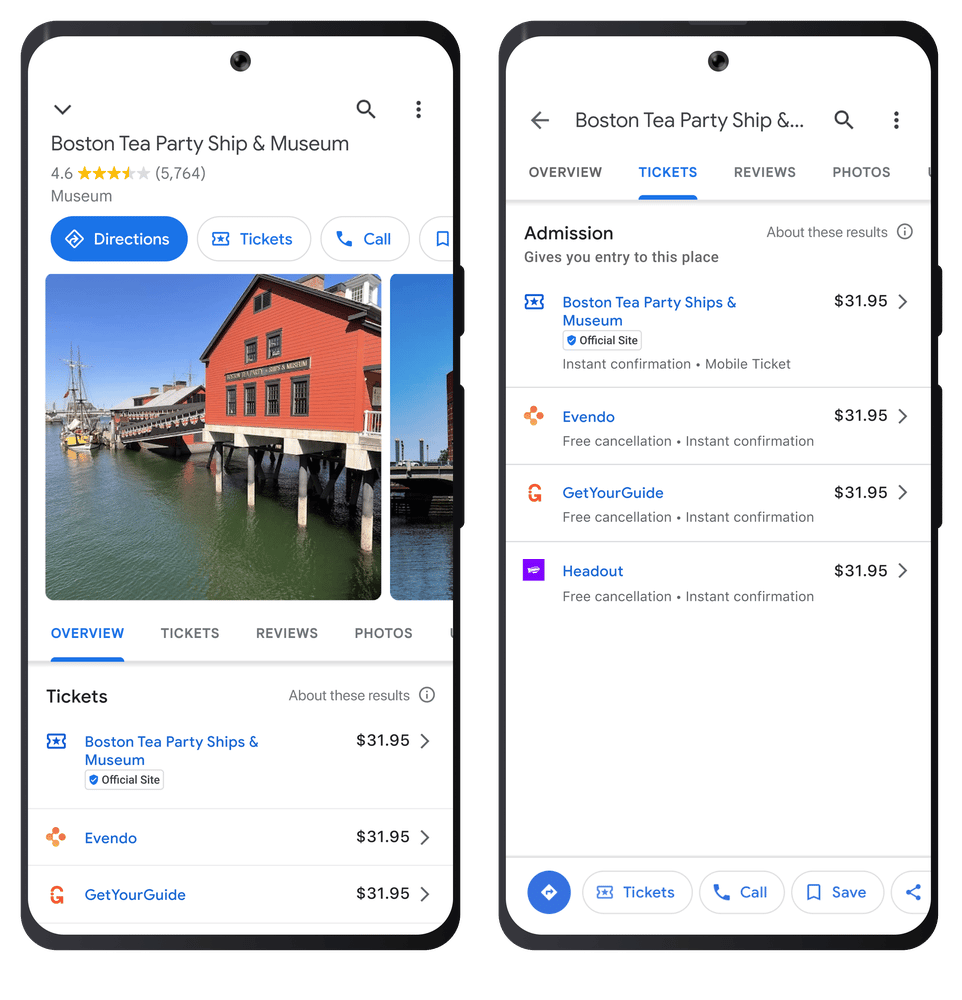 3 new Google travel and tour booking features