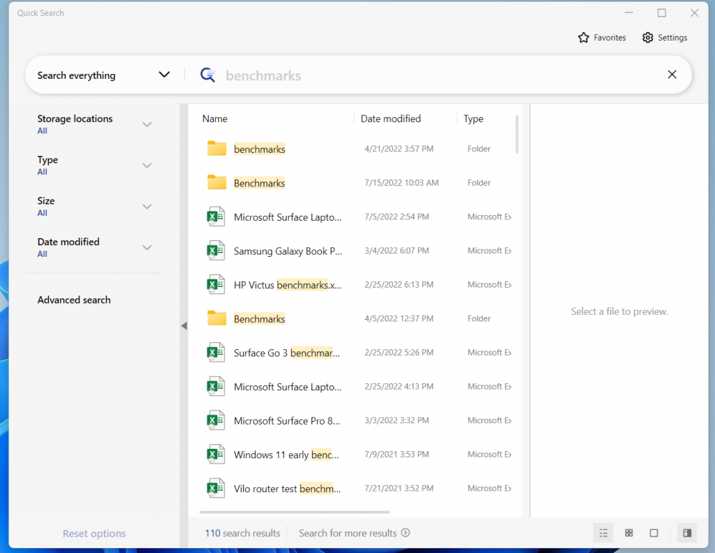 Samsung’s Quick Search app blows away Windows 11’s built-in search