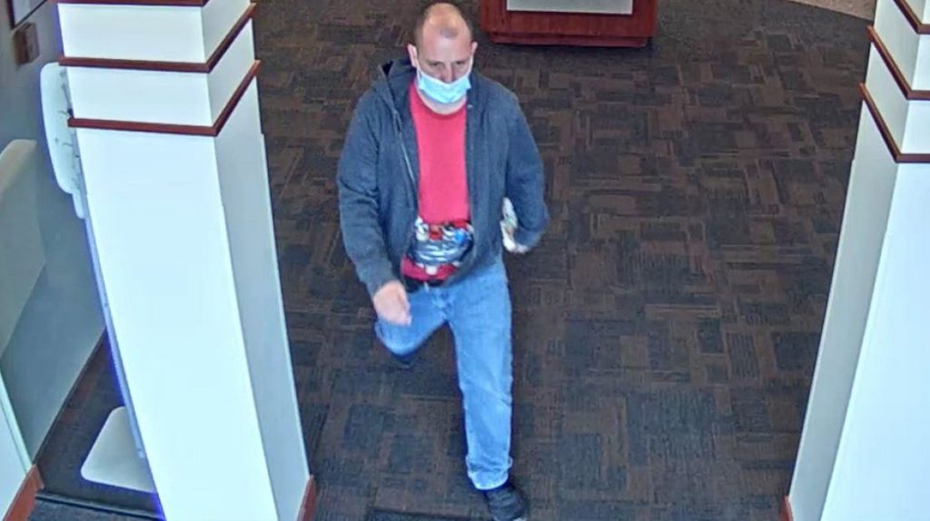 Man who robbed bank with fireworks ‘bomb’ strapped to chest gets 2 years in federal prison