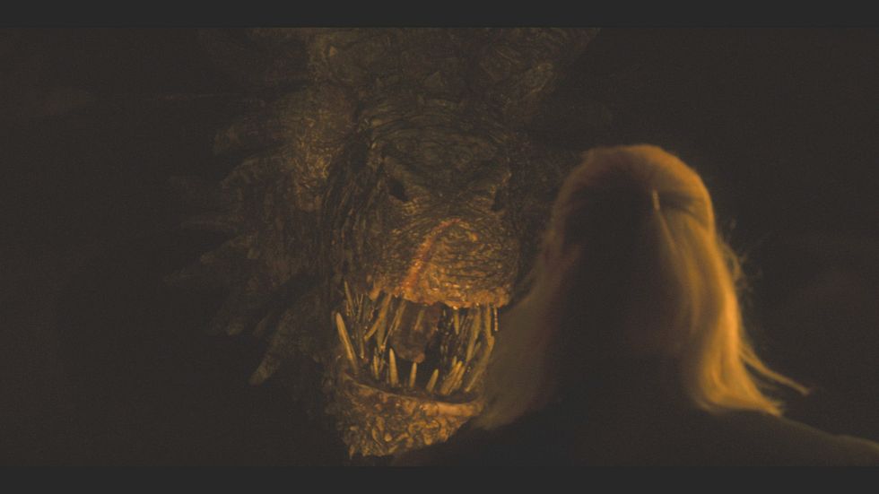 Daemon Sang to Vermithor, a Legendary Dragon, in the House of the Dragon Season Finale